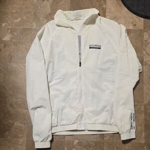 Rawgear Wind Breaker Jacket - Mens Large - White/Black